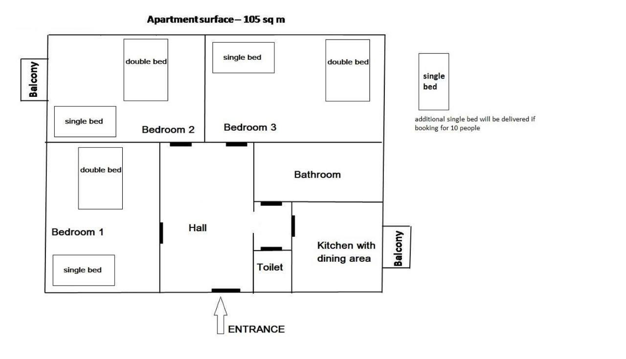 Modern Apartments Krakow Luaran gambar